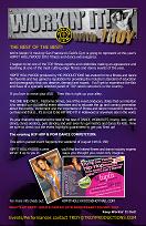WORKIN' IT - Click here to see Troy's latest Gloss Magazine Article!